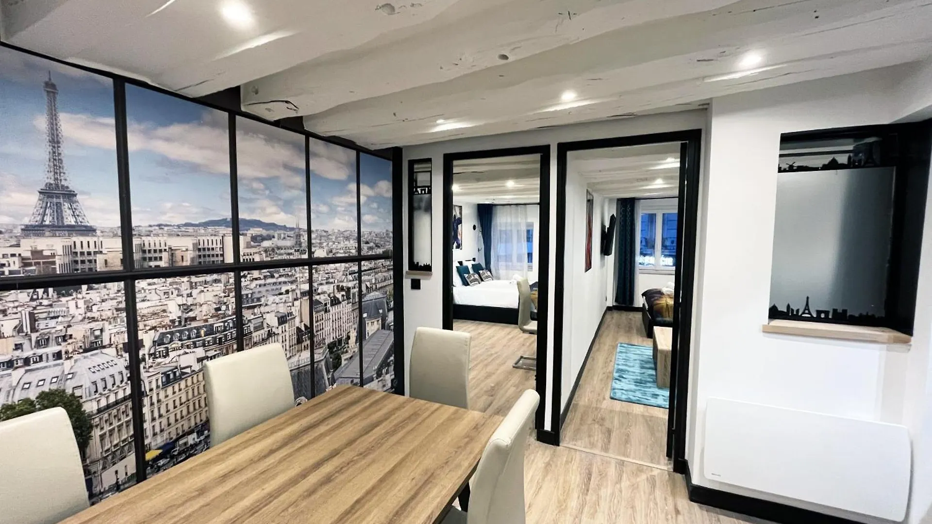 파리 Urban Flat 175 - Loft St Denis 아파트