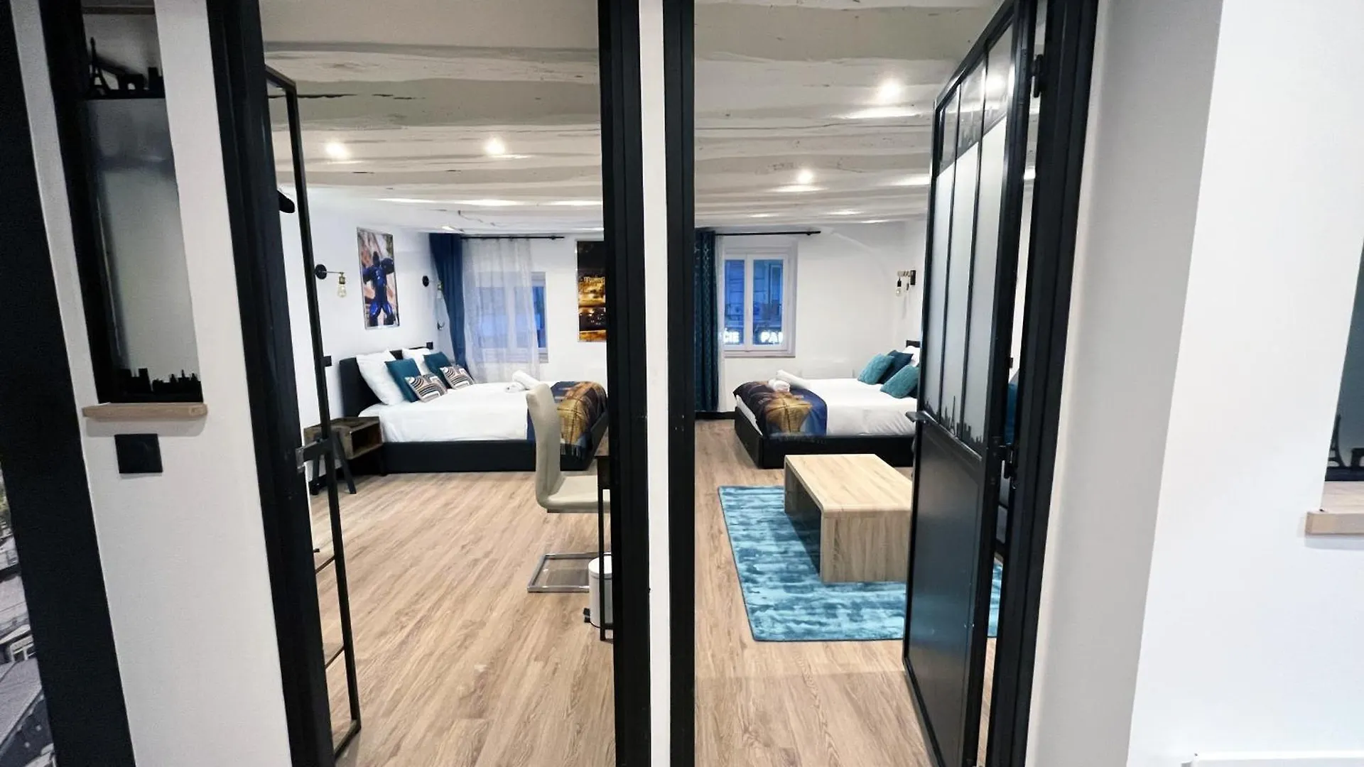 파리 Urban Flat 175 - Loft St Denis 아파트 프랑스