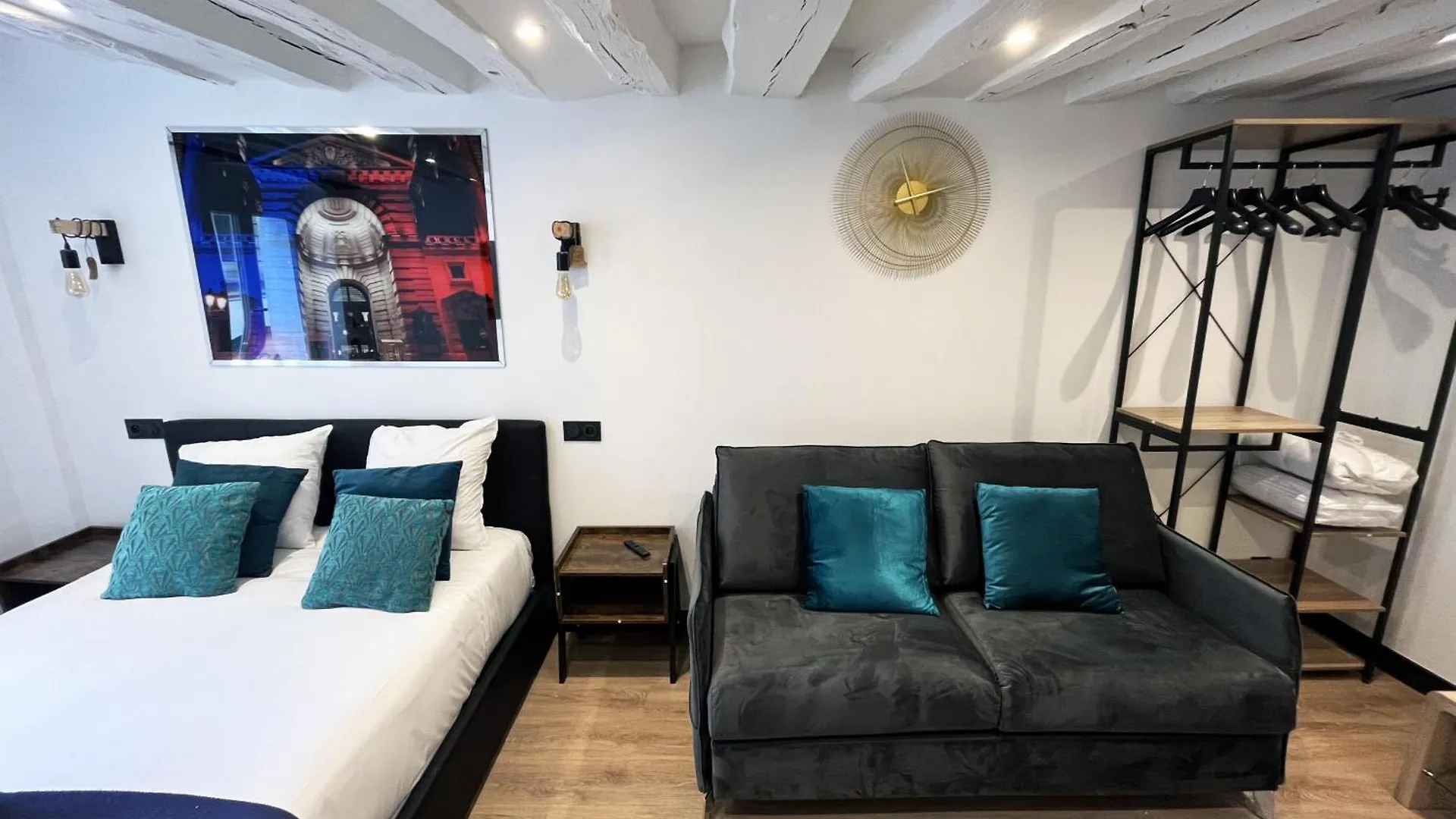 파리 Urban Flat 175 - Loft St Denis 아파트