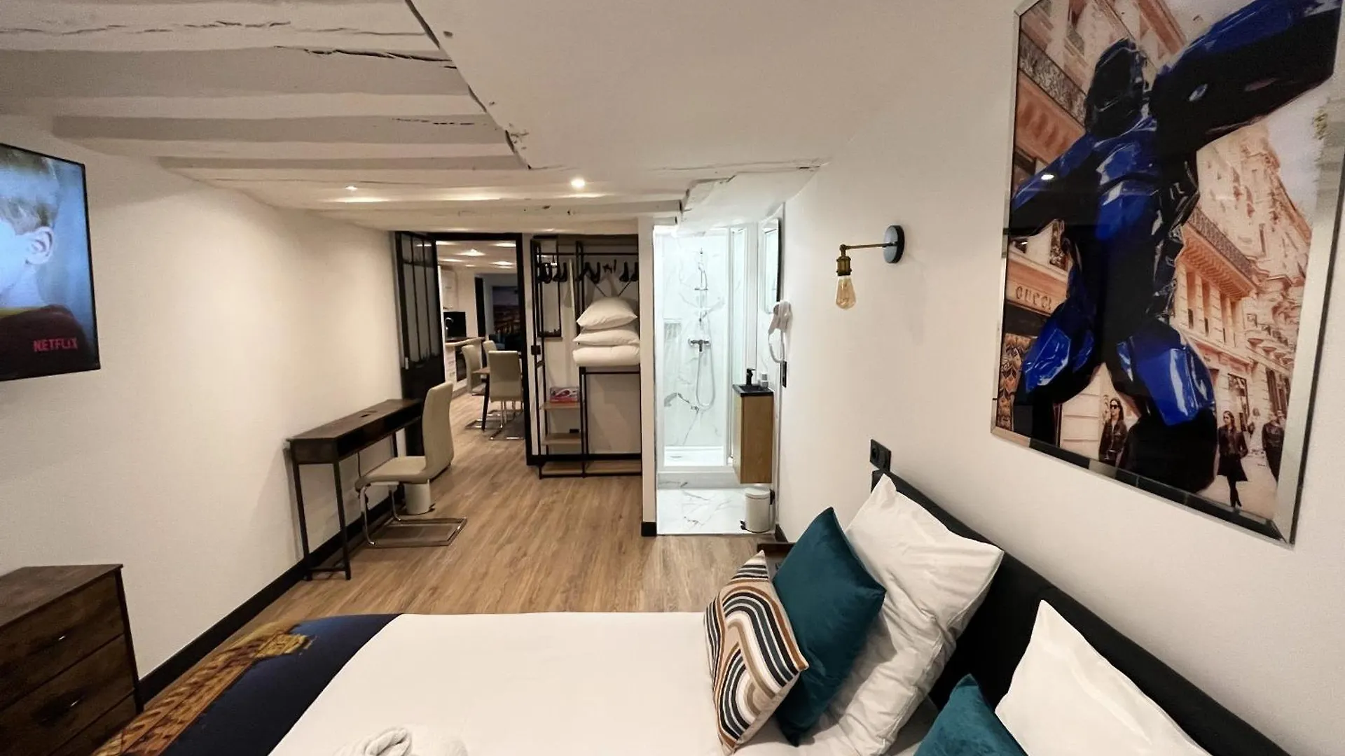 파리 Urban Flat 175 - Loft St Denis 아파트