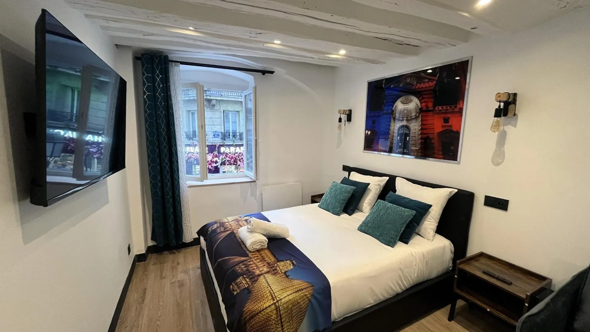 파리 Urban Flat 175 - Loft St Denis 아파트